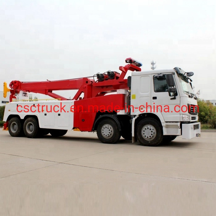 HOWO 6X4 371HP 20t Tow Truck 30t 40t 50t 360 Degree Rotational Tow Truck for Sale