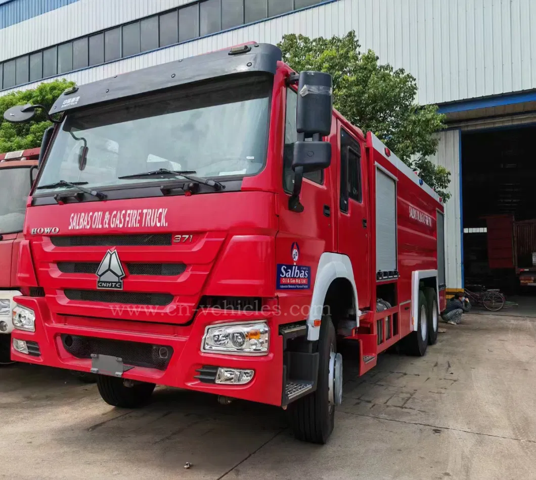 HOWO 6X4 Foam Water Tank Fire Rescue Engine Fighting Fighter Truck