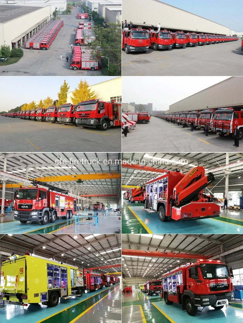 Man Tgs22.510 Cafs Fire Fighting Truck with 4000L Water and Foam