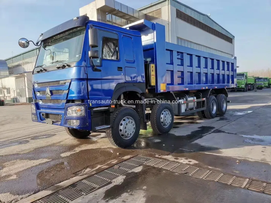 Sinotruk 12 Wheel 50 Tons HOWO Tipper Used Dump Truck for Mining