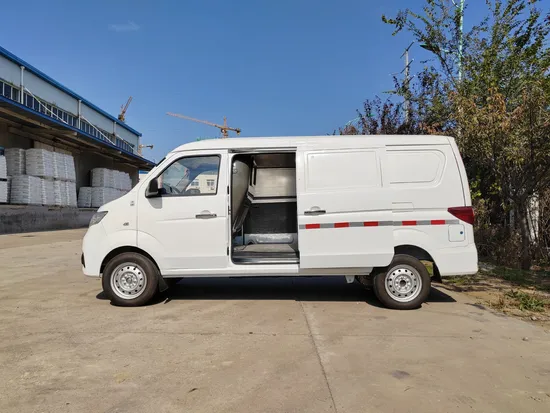 Aucwell Latest Model Cargo Truck Hot Sales Rhd Electric Van to India 