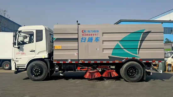 Low Price 4X2 Runway Street Sweeper Truck Highway Airport Vacuum Road Sweeper Truck 10m3 Sweeping Cleaning Machine 
