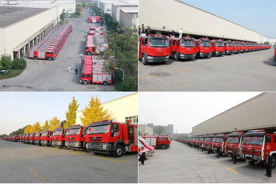 Man Cafs Fire Fighting Truck Fire Engine Specialized Vehicle Price China Factory 
