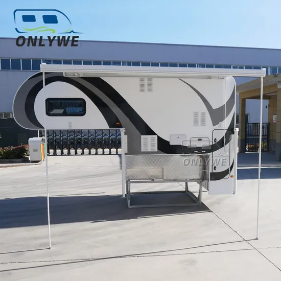 Onlywe 4 Meter Caravan Pickup Trucks Travel Camper Van for Camping 