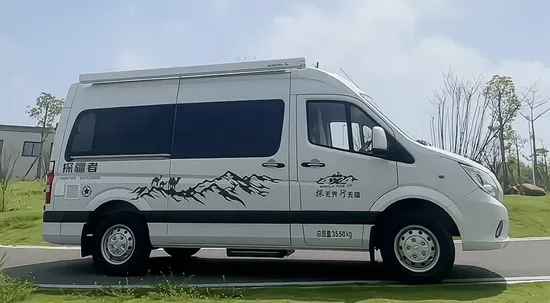 Recreational Vehicle Campervan Camping Camper with Kitchen and Shower 