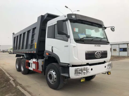 30 tons 390hp 6x4 heavy duty tipper earthmoving dump truck FAW
