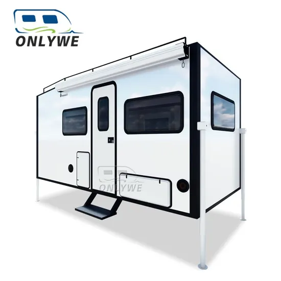 Onlywe 4X4 Pickup Expedition Truck Camper Vehicle Camping Trailer Camper Van for Sale 