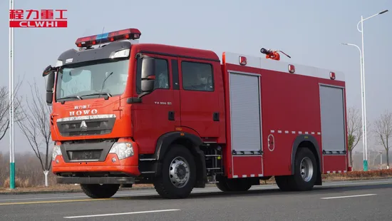 Sinotruk HOWO 4.5 Tons Foam Fire Truck Fire Truck Manufacturers Cheap Price and Stable Quality 